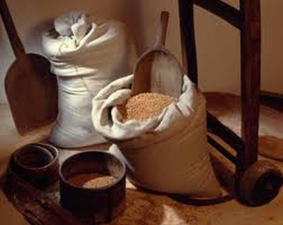 Mąka z ekologicznie uprawianych zbóż